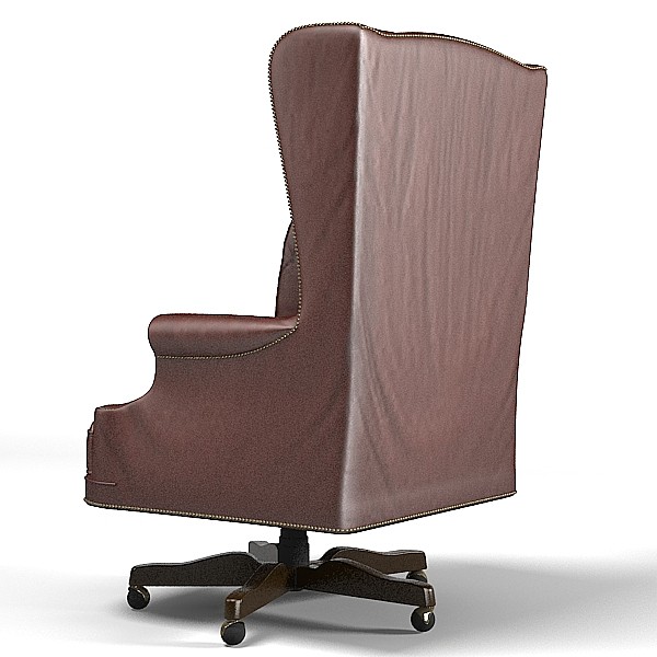 3d model mascheroni classic president - mascheroni classic president big  high boss office wing armchair chair by archstyle